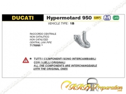 Raccord Racing ARROW pour DUCATI HYPERMOTARD 950 / 950 SP de 2022 à 2023