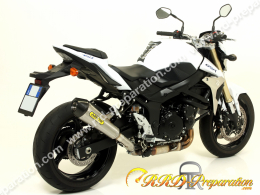 Kit silencieux ARROW X-KONE avec raccord pour moto SUZUKI GSR 750 de 2011 à 2016 et SUZUKI GSX-S 750 de 2017 à 2020