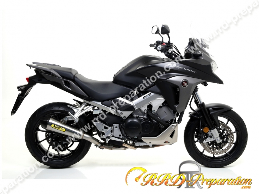 Silencieux d'échappement ARROW X-KONE pour HONDA CROSSRUNNER 800 de 2015 à 2020