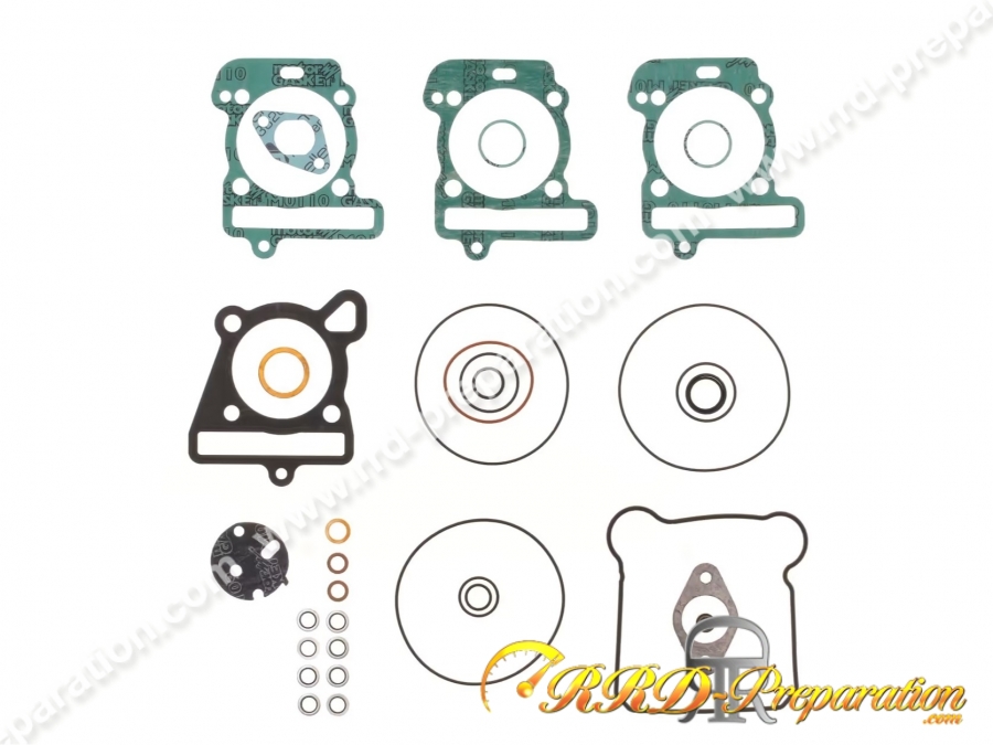 Kit joints moteur complet avec joints toriques (34 pièces) ATHENA pour APRILIA, ITALJET, PIAGGIO... 125cc de 1995 à 2001