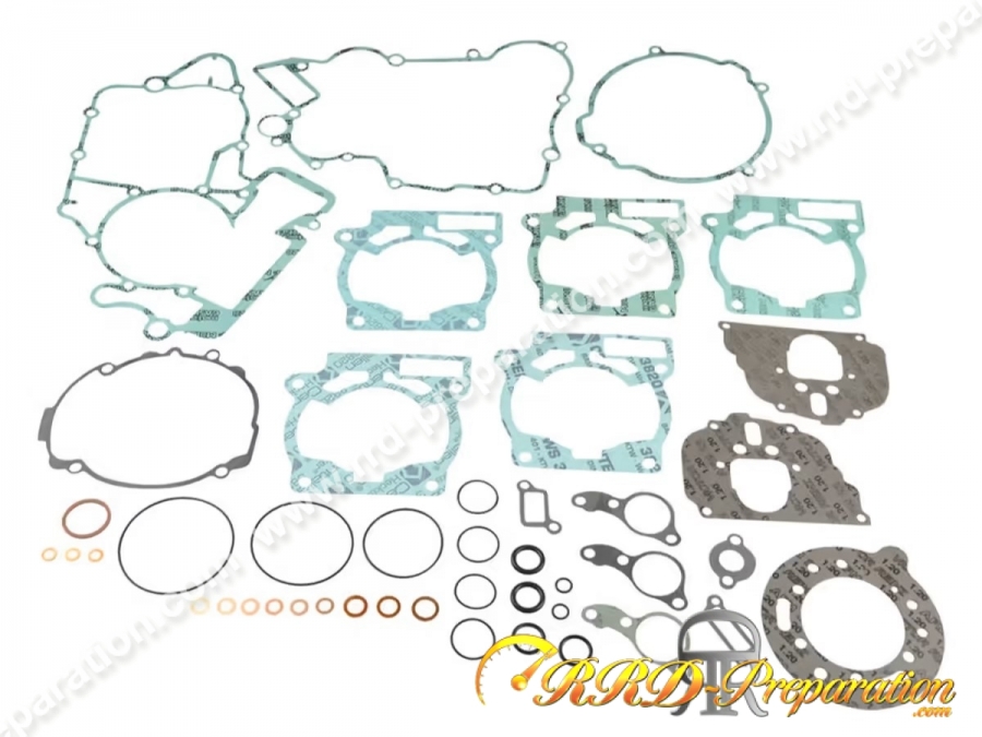 Kit joints moteur complet (44 pièces) ATHENA pour moteur KTM EGS, EXC, SX.. 125cc de 1998 à 2001