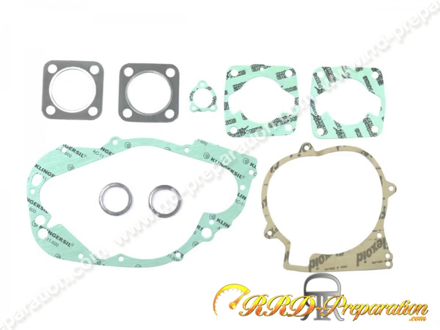 Kit joints moteur complet (9 pièces) ATHENA pour moteur SUZUKI GT 185 cc de 1973 à 1978