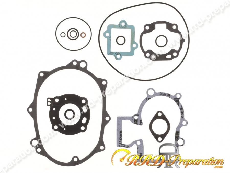 Kit joints moteur complet (15 pièces) ATHENA pour moteur SUZUKI AY A, GB-D-A, W LC... 50cc de 2005 à 2006