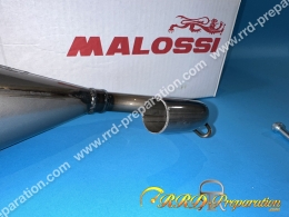 Pot d'échappement MALOSSI MHR BIG BORE Ø52mm pour scooter minarelli horizontal (nitro, aerox, ovetto, neos, ...)