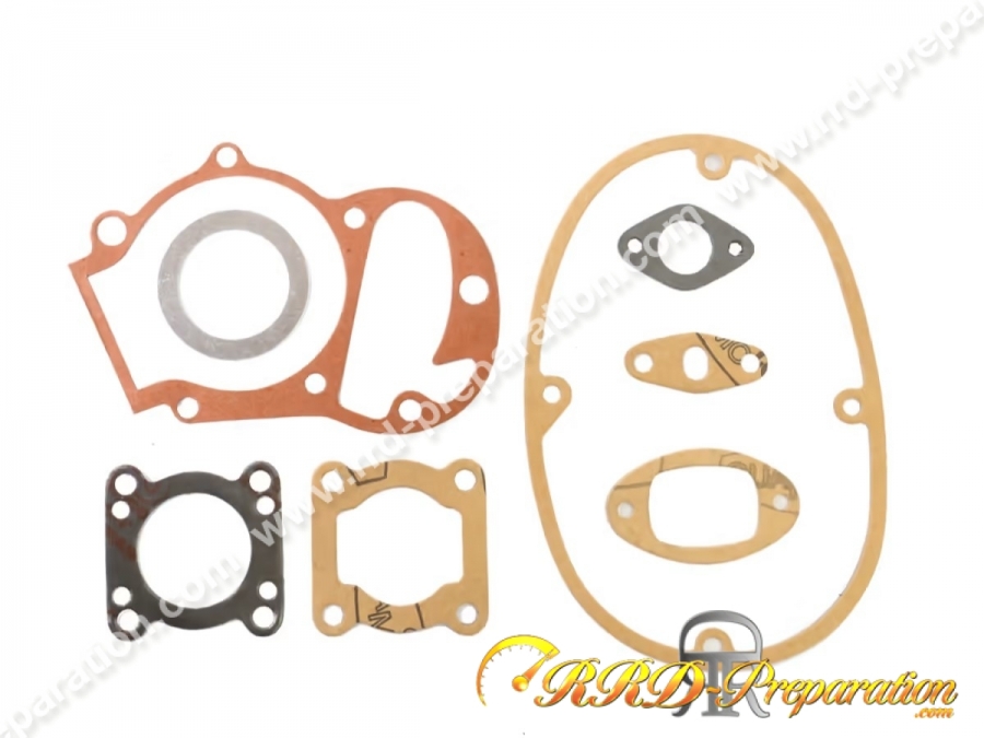 Kit joints moteur complet (8 pièces) ATHENA pour moteur MINARELLI 2T P1 I-II S 49 cc