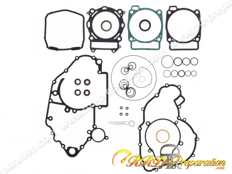 Kit joints moteur complet avec joints d'huile (48 pièces) ATHENA pour moteur SHERCO SEF-R 450 cc de 2015 à 2022