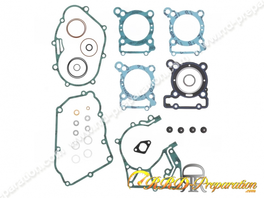 Kit joints moteur complet (30 pièces) ATHENA pour moteur APRILIA SCARABEO MOTORE PIAGGIO 200 cc de 2007 à 2012