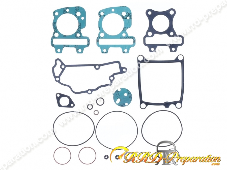 Kit joints moteur complet (21 pièces) ATHENA pour moteur APRILIA SCARABEO 4T RESTYLING EU3 cc 50 cc de 2006 à 2009