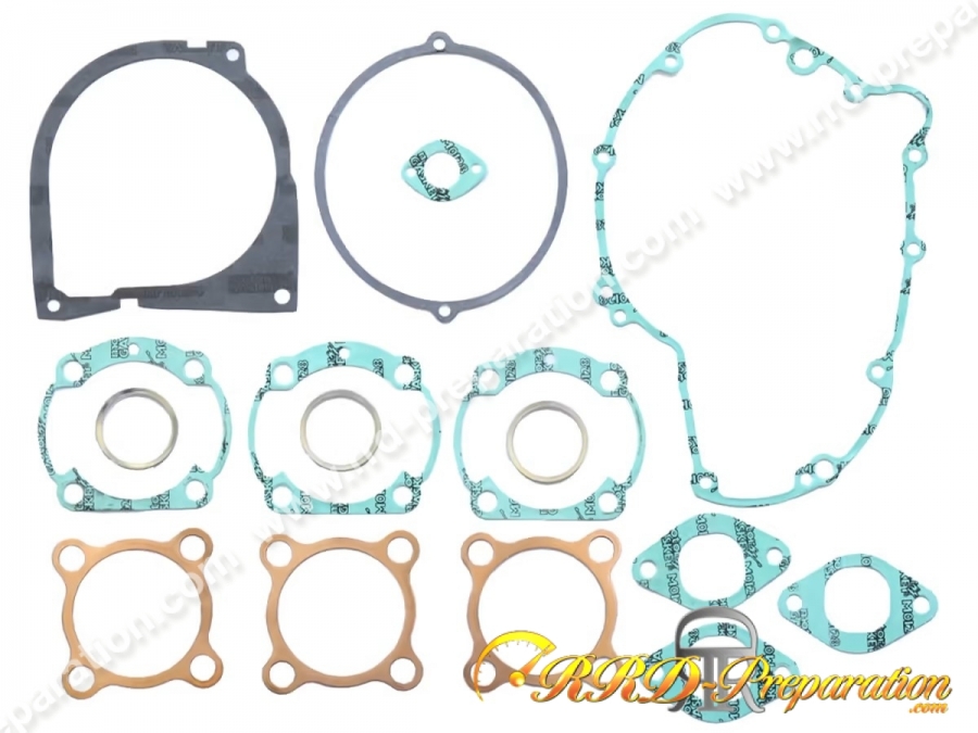 Kit joints moteur complet (16 pièces) ATHENA pour moteur KAWASAKI H2 A / B / C / 3 CIL 750 cc de 1972 à 1975