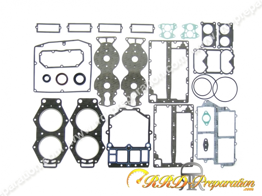 Kit joints moteur complet (27 pièces) ATHENA pour moteur YAMAHA 115, 130 HP V4 de 1986 à 2018