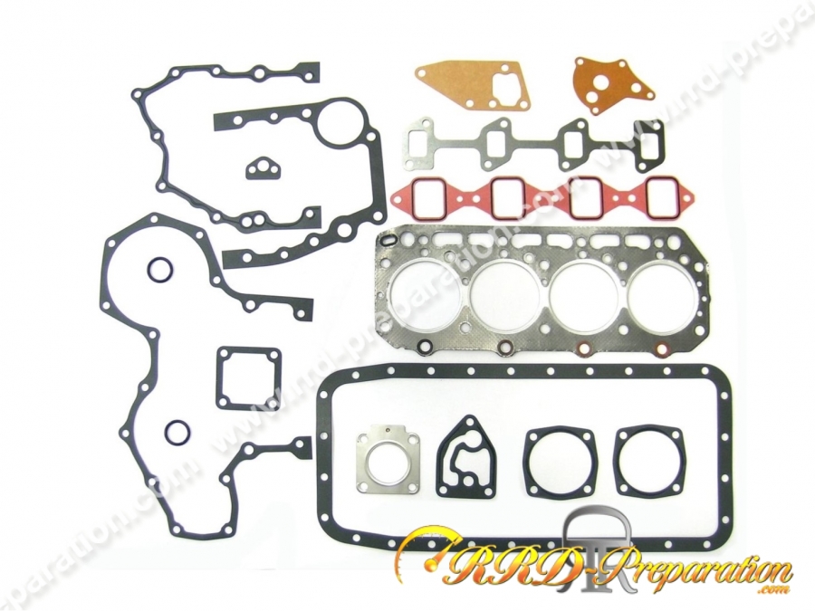 Kit joints moteur complet (17 pièces) ATHENA pour moteur YAMAHA 44, 55, 77 HP - 4 CYL