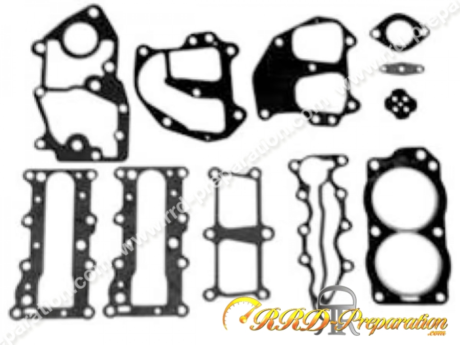 Kit joints moteur complet (11 pièces) ATHENA pour moteur JOHNSON ENVIRUDE 15, 9.9 HP - 2 CYL de 1993 à 1999