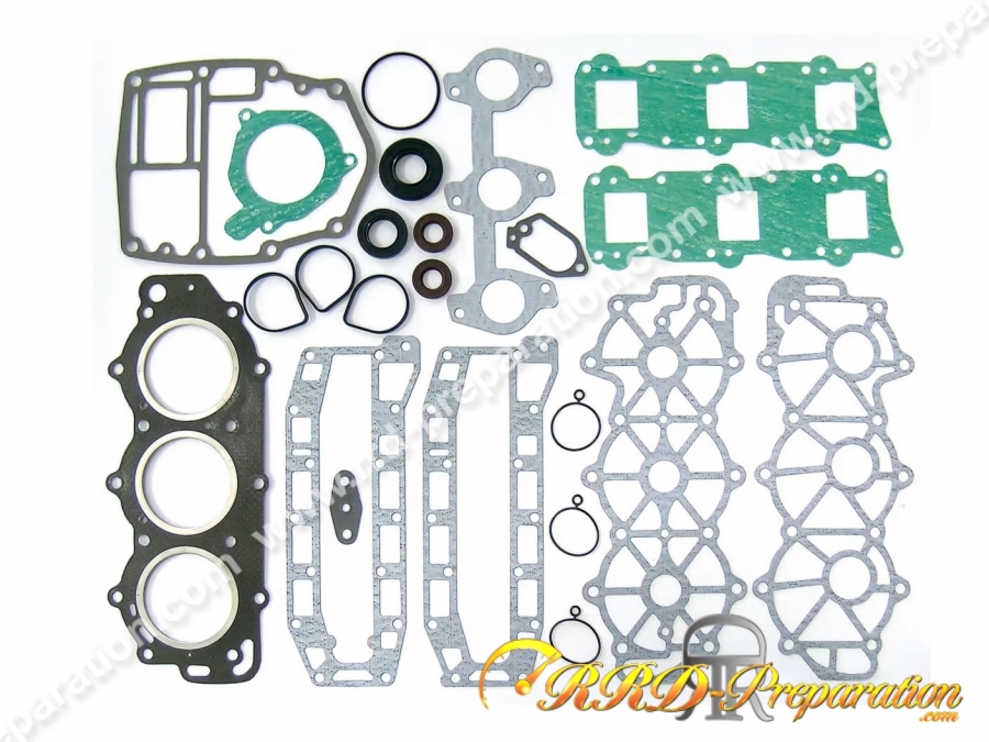 Kit joints moteur complet (23 pièces) ATHENA pour moteur YAMAHA 40 et 50 HP - 3 CYL de 1984 à 1994