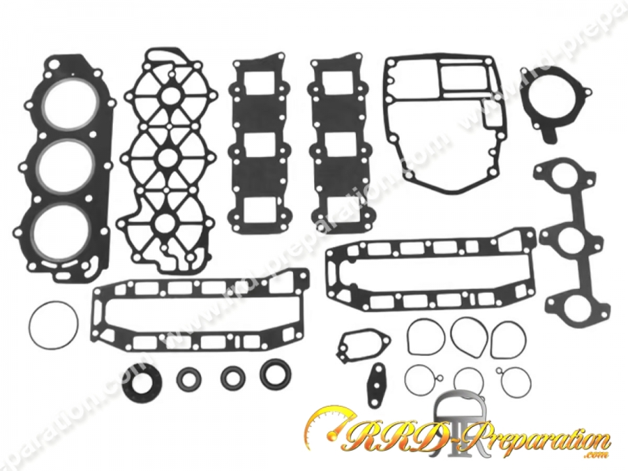 Kit joints moteur complet (22 pièces) ATHENA pour moteur YAMAHA 40 et 50 HP - 3 CYL de 1995 à 2001