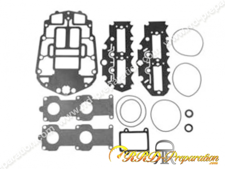 Kit joints moteur complet (13 pièces) ATHENA pour moteur JOHNSON ENVIRUDE 115, 135, 90 HP - 4 CYL