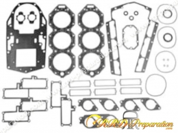 Kit joints moteur complet (31 pièces) ATHENA pour moteur JOHNSON ENVIRUDE 200, 225, 250 HP - 6 CYL.. de 1993 à 2018