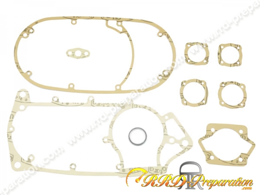 Kit joints moteur complet (9 pièces) ATHENA pour moteur BIANCHI 2T MENDOLA 125 cc