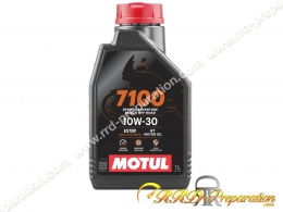 Huile moteur semi synthèse 10W30 MOTUL 7100 4T 4 temps 1L ou 4L au choix