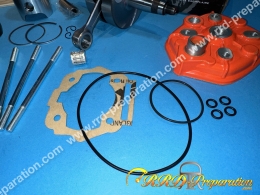 Pack maxi-kit MVT 90cc Ø50,2mm mono segment (vilebrequin course 44,8 avec équilibreur) pour mécaboite moteur DERBI euro 3 & 4