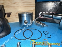 Pack maxi-kit MVT 90cc Ø50,2mm mono segment (vilebrequin course 44,8 avec équilibreur) pour mécaboite moteur DERBI euro 3 & 4