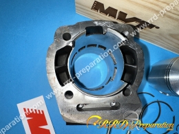 Pack maxi-kit MVT 90cc Ø50,2mm mono segment (vilebrequin course 44,8 avec équilibreur) pour mécaboite moteur DERBI euro 3 & 4