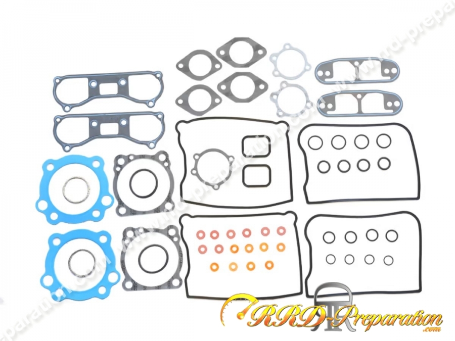 Kit joints haut moteur (57 pièces) ATHENA pour moteur HARLEY DAVIDSON BIG TWINS, FLT, FXR.. 1340cc de 1984 à 1991