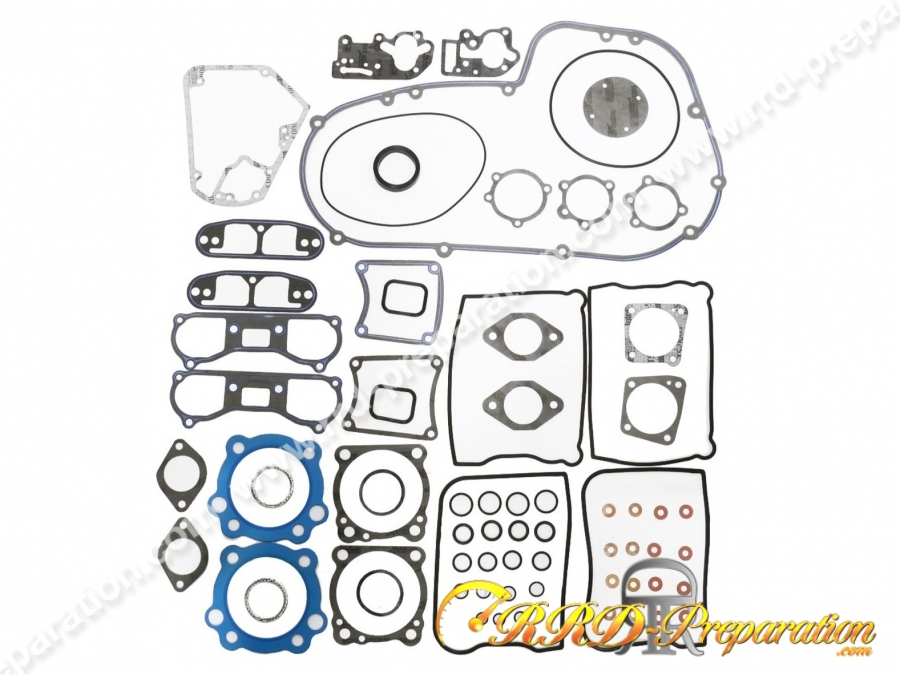 Kit joints haut moteur (72 pièces) ATHENA pour moteur HARLEY-DAVIDSON FLT, FXR.. 1340 cc de 1984 à 1991