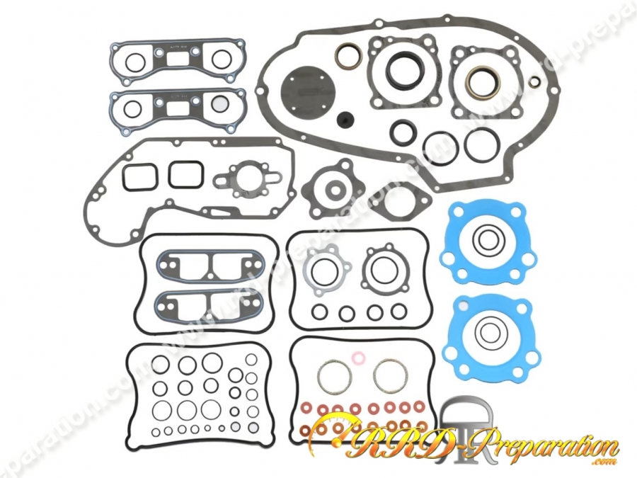 Kit joints moteur complet avec joints d'huile (89 pièces) ATHENA pour moteur HARLEY-DAVIDSON EVOLUTION SPORTSTERS