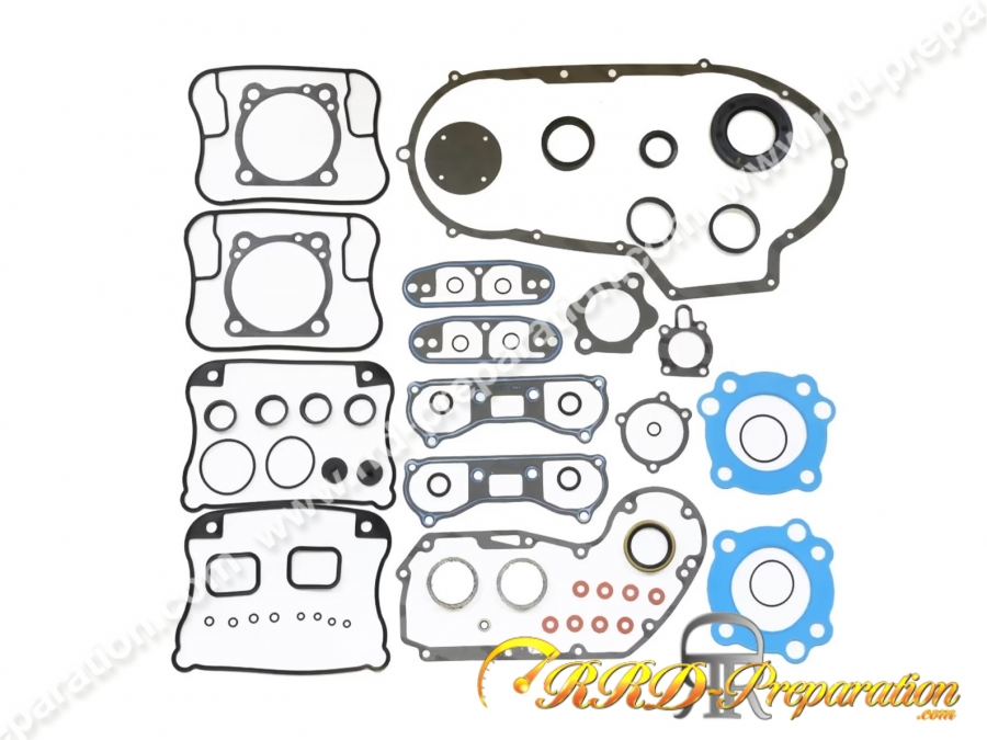 Kit joints moteur complet avec joints d'huile (65 pièces) ATHENA pour moteur HARLEY-DAVIDSON EVOLUTION SPORTSTERS