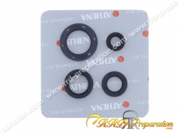 Pack joint spi complet (4 pièces) ATHENA pour moteur maxi-scooter PIAGGIO X9, HONDA FES FORESIGHT.. 250cc de 1998 à 2001