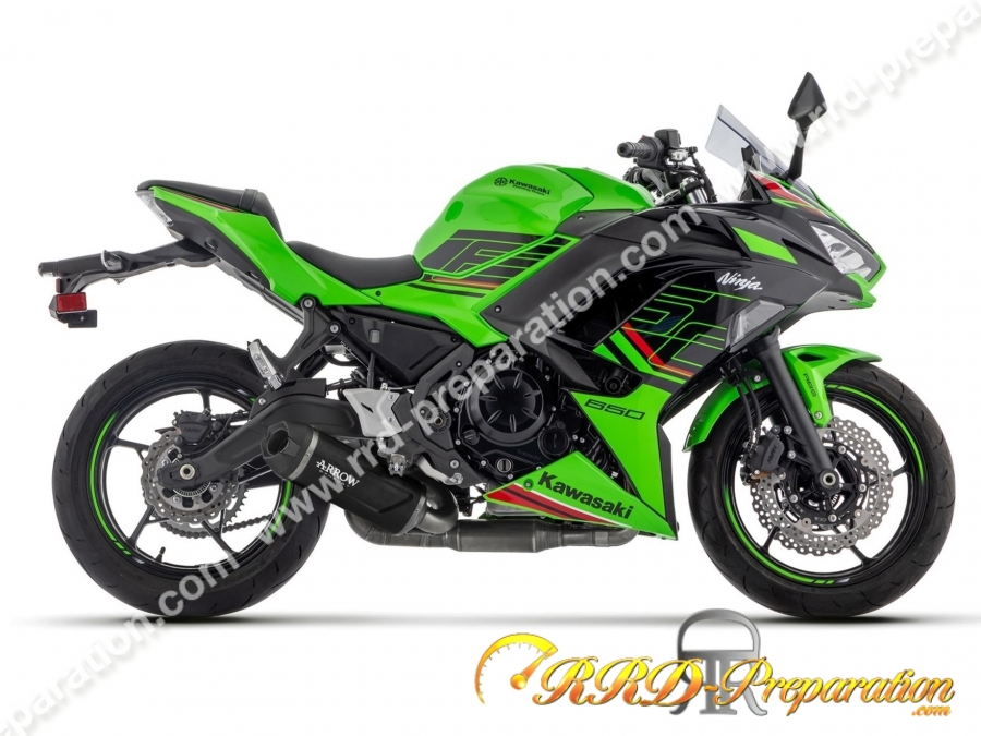 Ligne d'échappement complète INDY RACE EVO ARROW pour KAWASAKI NINJA 650 à partir de 2024