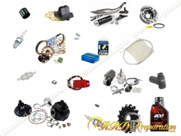 Pack performance 70cc avec kit, pot d'échappement, carburation 21mm, variation pour QUAD ACCESS Q2, TRITON BAJA 50