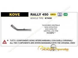 Kit silencieux d'échappement avec raccord ARROW INDY RACE pour KOVE RALLY 450 de 2023 à 2024