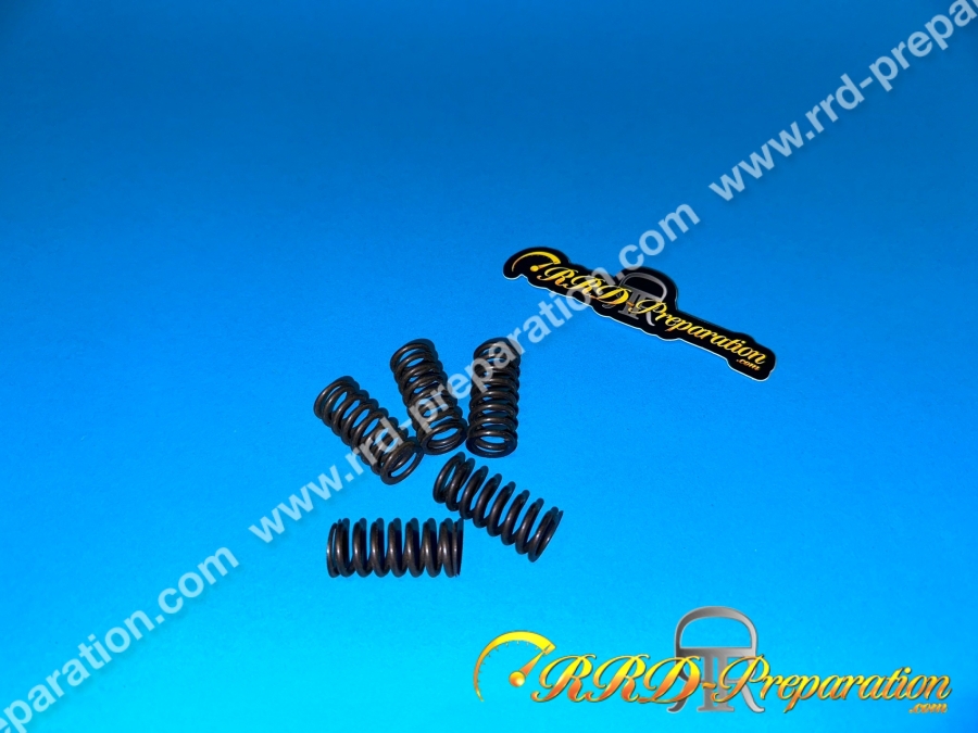 Jeu de 5 ressorts d'embrayage renforcés SURFLEX pour YAMAHA 80cc, 125 2temps YZ, TZR, DT R, DTR, TDR, ...