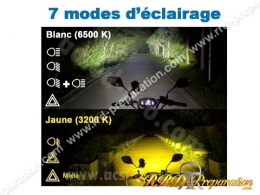 Feu avant additionnel LED ECOBENE 12V50W homologuée CE RD MAX