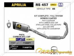 Ligne complète ARROW PISTA pour APRILIA RS 457 à partir de 2024