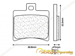 Plaquettes de frein CL BRAKES pour APRILIA 50 SR DITECH, RACING, SCARABEO DITECH, SR STREET, BETA AIKON