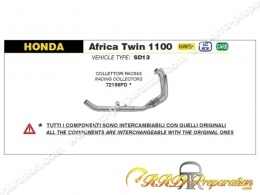 Collecteur Racing ARROW pour Honda Africa Twin CRF 1100 L et 1100 AdvSport à partir de 2024