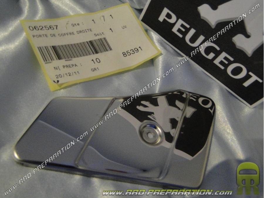 Puerta caja herramientas cromada derecha para PEUGEOT 103 SP...