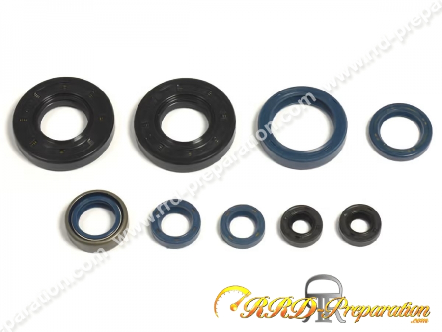 Kit de 9 joint spy ATHENA complet pour moto HUSQVARNA CR, WR, WRK.. 125cc de 1989 à 1994