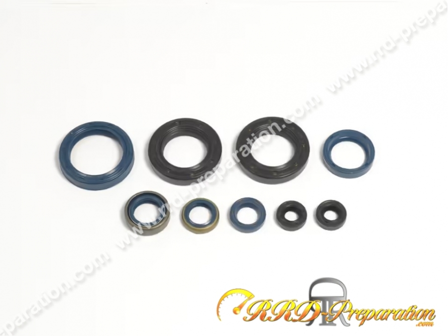 Kit de 9 joint spy ATHENA complet pour moto HUSQVARNA CR, WR, WRK, WXE.. de 240 à 260cc de 1989 à 1993