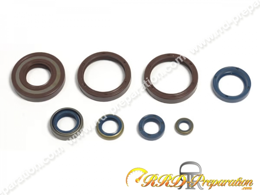 Kit de 8 joint spy ATHENA complet pour moto HUSQVARNA CR, WR.. 250 et 300cc de 1999 à 2014