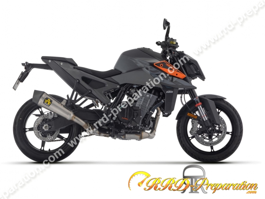 Silencieux ARROW X-KONE pour collecteur d'origine sur KTM DUKE 990 à partir de 2024