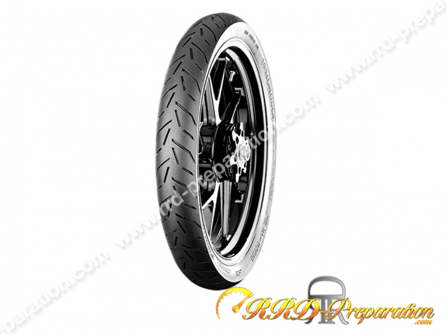 Pneu CONTINENTAL CONTISTREET FRONT M / C 90/80 X 17"46P TL pour moto, mécaboite, cyclomoteur...