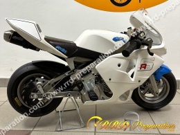 Pocket bike, mini moto POLINI 910 CARENA RS AIR 6,2 HP grande roue 6,5" Bleu ou Blanche