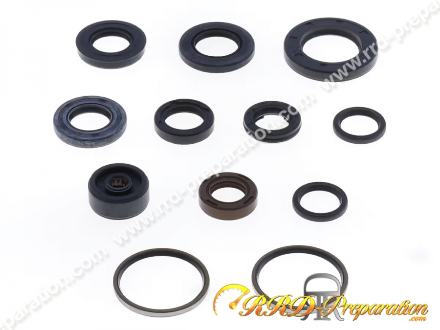 Kit de 12 joint spy ATHENA complet pour moto MALAGUTI MADISON, MBK XN, XQ.. 125 et 150cc de 1998 à 2004