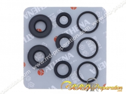 Kit de 8 joint spy ATHENA complet pour moto MALAGUTI CIAK, F10, F12.. 50cc de 1999 à 2018