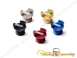 Bouchon d'huile en alu CNC YASUNI pour mécaboite 50 DERBI SENDA, APRILIA RS, RS4, RX, SMT