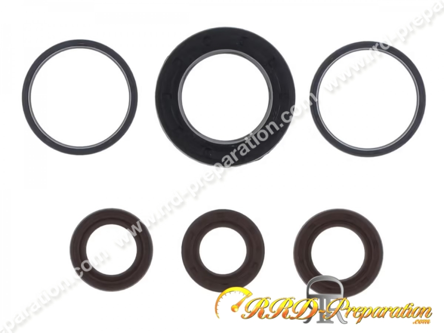 Kit de joint spy ATHENA complet (6 pièces) pour moto APRILIA SCARABEO, MOJITO, DERBI ATLANTIS.. 50cc de 2003 à 2018