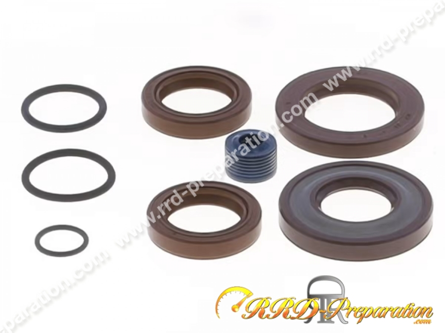 Pack joint spi complet (8 pièces) ATHENA pour moteur maxi-scooter PIAGGIO HEXAGON de 125 à 180cc de 1994 à 1999